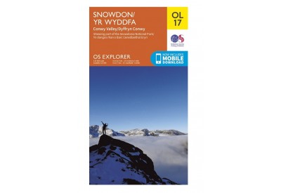 OS Explorer Map OL17 - Snowdon / Conwy Valley (1:25,000 scale)